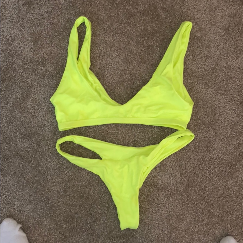 Bright bikini